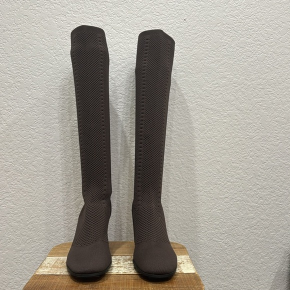 Eileen Fisher Kasana Knit Wedge Boot Size 9.5 - Picture 3 of 7